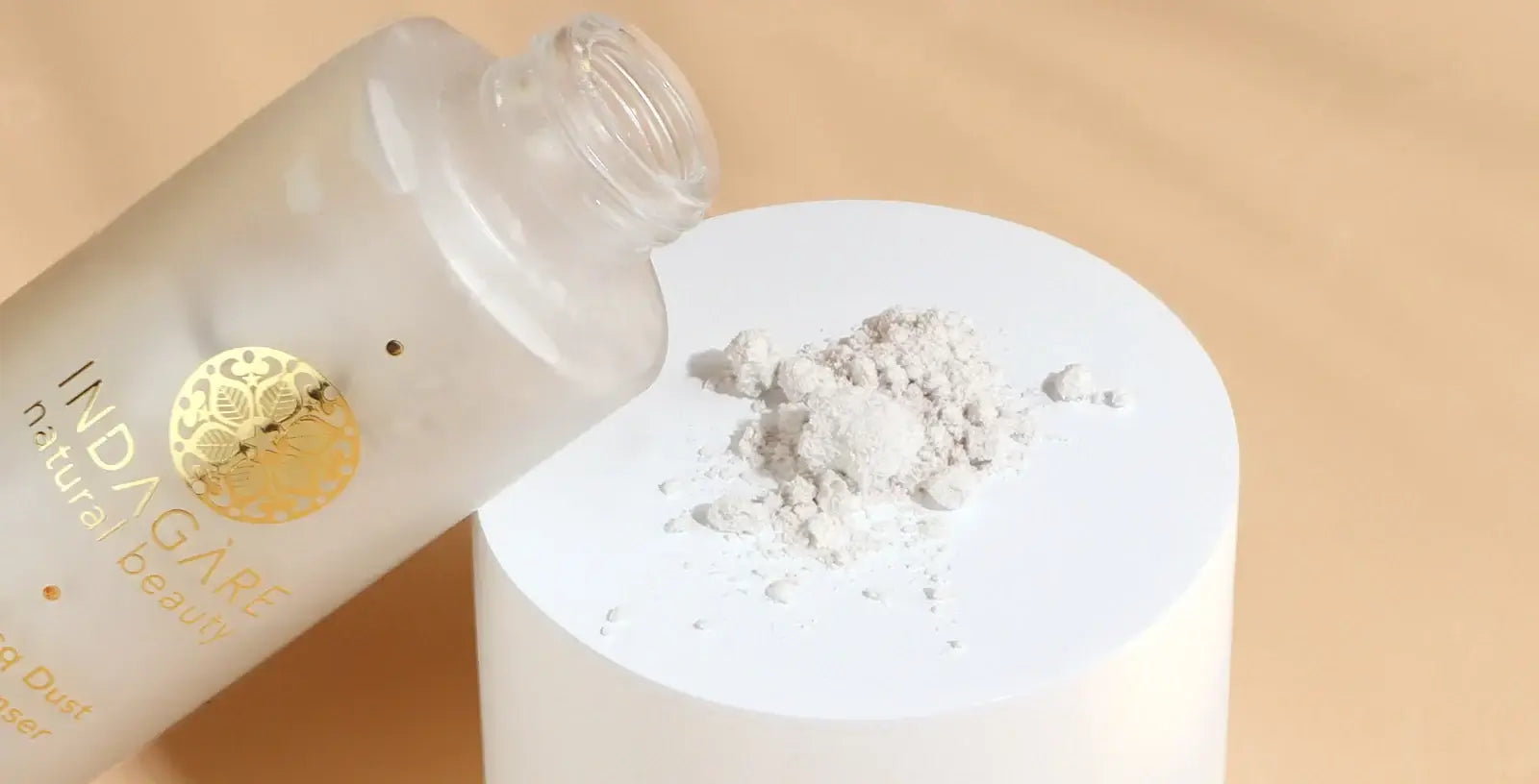 Natural botox plant powder to foam cleanser