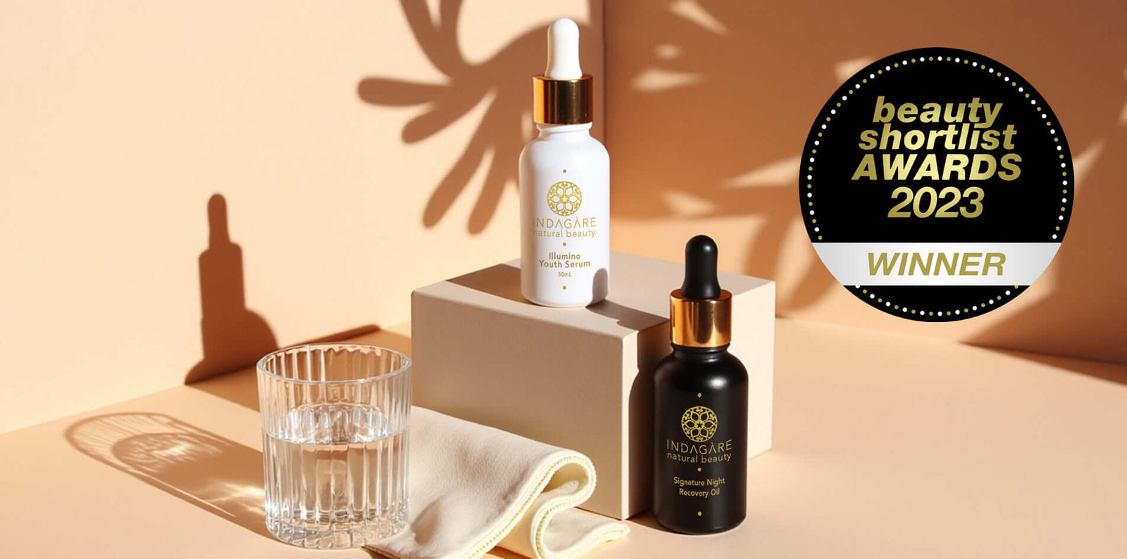 Brisbane-based Indagare Natural Beauty won a staggering six awards at The Beauty Shortlist Awards, 2023.