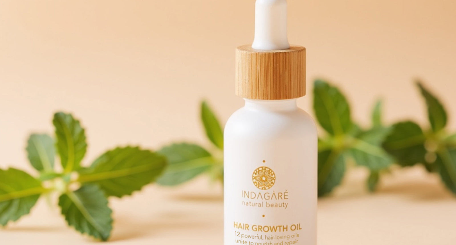 Indagare's Hair Oil with peppermint