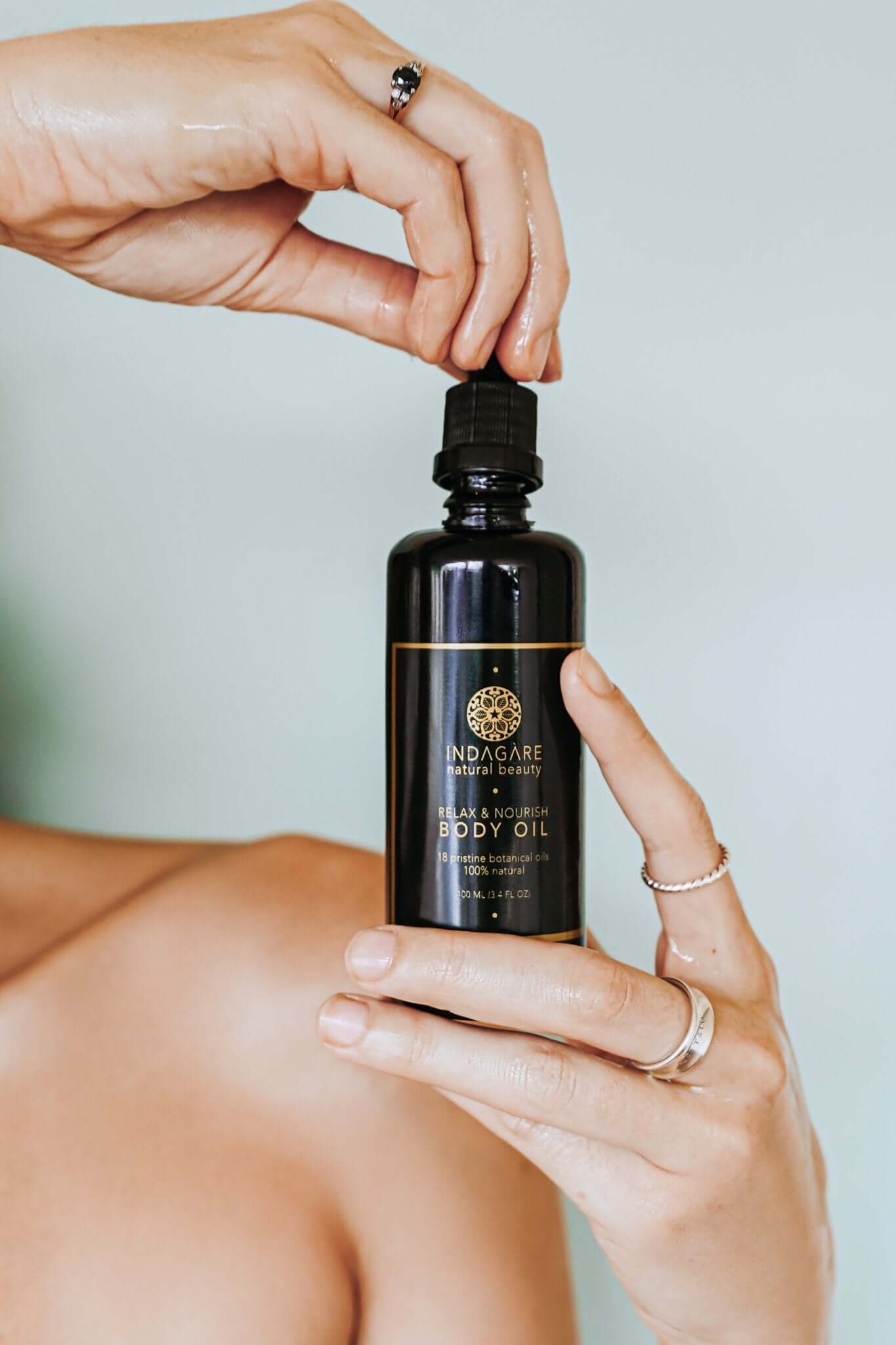 Relax & Nourish Organic Body Oil - Indagare Natural Beauty