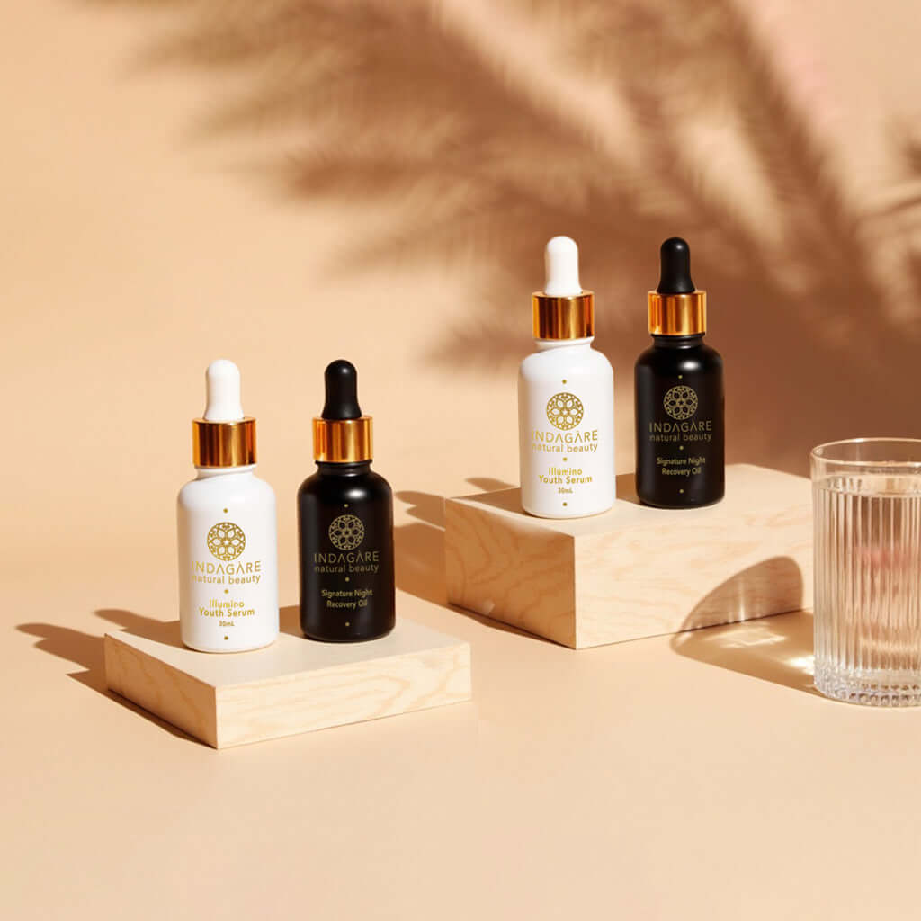 DOUBLE Organic Face Oil Duo Set