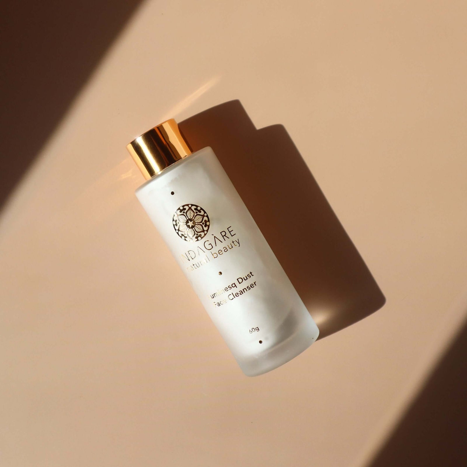 Indagare's Luminesq Dust powder to foam face cleanser