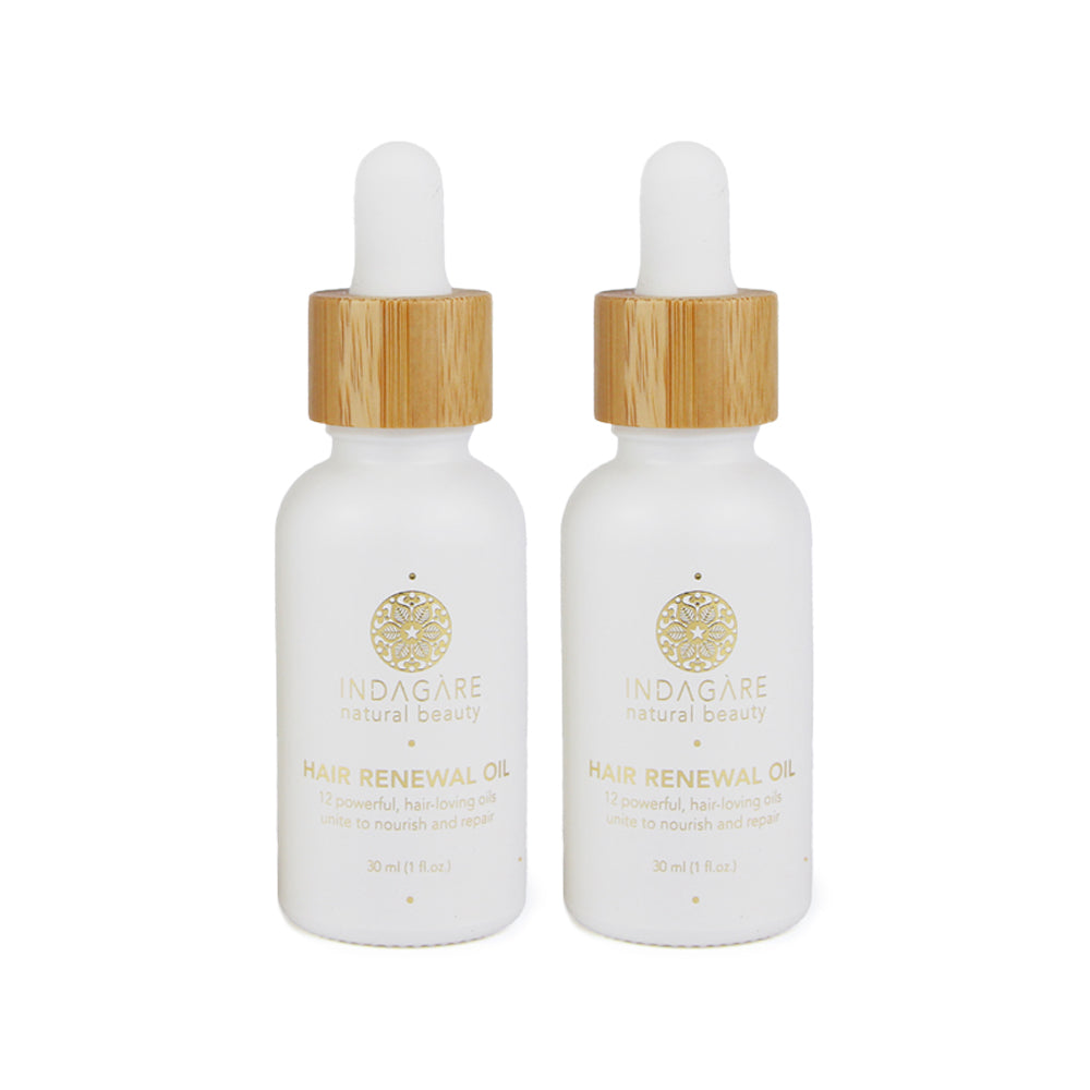 Twin Pack Organic Hair Renewal Oil | 60ml