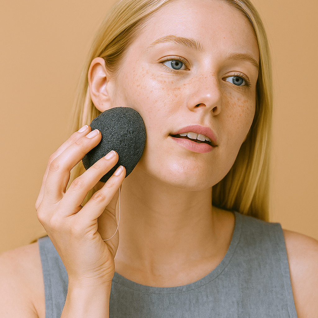 Natural Konjac Sponge | Gentle Facial Cleansing & Exfoliation
