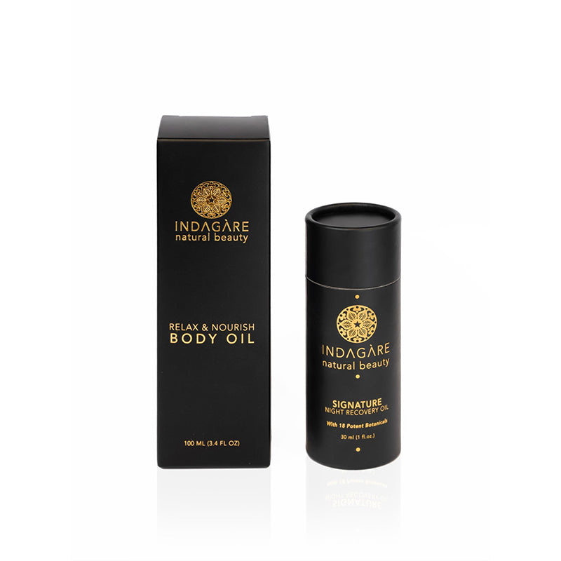 Night Rituals - Organic Face &amp; Body Oil Bundle