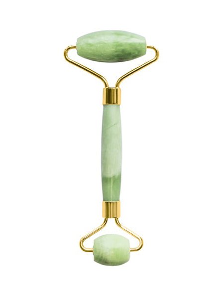 Jade Roller - Authentic Jade, Dual Head - Indagare Natural Beauty