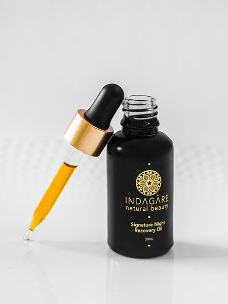Signature Night Recovery Face Oil - 18 Botanicals for Glowing Skin - Indagare Natural Beauty